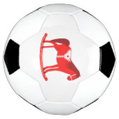Skandinavisches Weihnachtspferd Fußball (Gedreht)