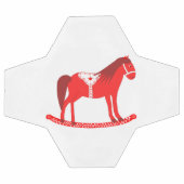 Skandinavisches Weihnachtspferd Fußball (Flach)