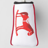 Skandinavisches Weihnachtspferd Golf Headcover (Rotieren 90)
