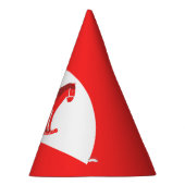 Skandinavisches Weihnachtspferd Partyhütchen (Rechts)