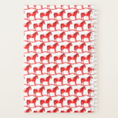 Skandinavisches Weihnachtsrockpferd Custom Planer (Rückseite)