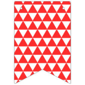 Skandinavisches Weihnachtsrockpferd Custom Wimpelkette (Zweite Fahne)