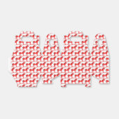 Skandinavisches Weihnachtsrockpferd Gemustert Geschenkschachtel (Ungefaltet)