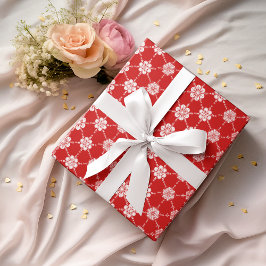 skandinavisches Weihnachtswrapping Paper Geschenkpapier