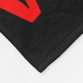 Skandinavisches Wikinger-Schiff Drachenboot Drakka Fleecedecke (Ecke)
