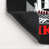 Skandinavisches Wikinger-Schiff Drachenboot Drakka Mousepad (Ecke)