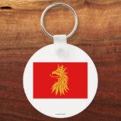 Skåne län flag schlüsselanhänger (Vorderseite)