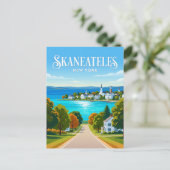 Skaneateles USA Postkarte (Stehend Vorderseite)