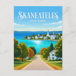 Skaneateles USA Postkarte