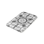 Skarabäenlinienmuster Badematte (Schrägansicht)