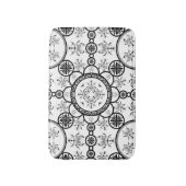 Skarabäenlinienmuster Badematte (Vorderseite Vertikal)