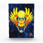 Skarabäus-Farbillustration Acrylblock Fotoblock (Vorderseite)