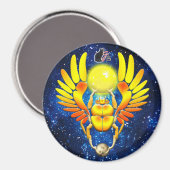Skarabäus Magnet (Vorderseite/Rückseite)