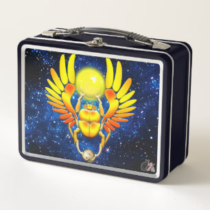 Skarabäus Metall Lunchbox