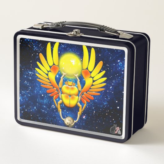 Skarabäus Metall Lunchbox (Vorderseite)