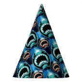 Skark Mania Funny Cartoon Illustration Partyhütchen (Links)