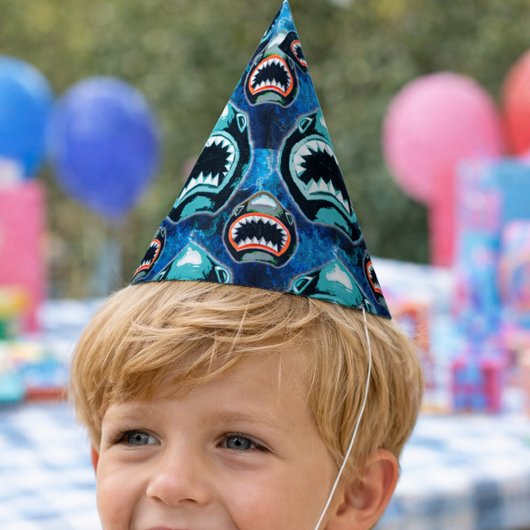 Skark Mania Funny Cartoon Illustration Partyhütchen