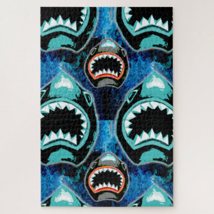 Skark Mania Funny Cartoon Illustration Puzzle