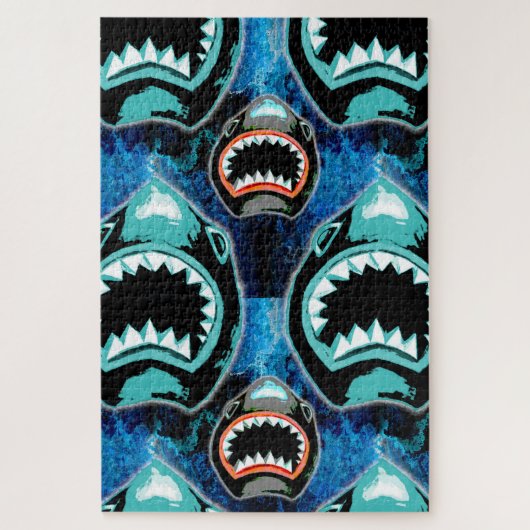 Skark Mania Funny Cartoon Illustration Puzzle (Vertikal)