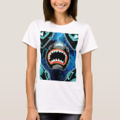 Skark Mania Funny Cartoon Illustration T-Shirt (Vorderseite)