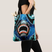 Skark Mania Funny Cartoon Illustration Tasche (Von Nahem)