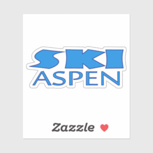 Skaspen-Sticker, Aspen-Sticker, Colorado, Aufkleber