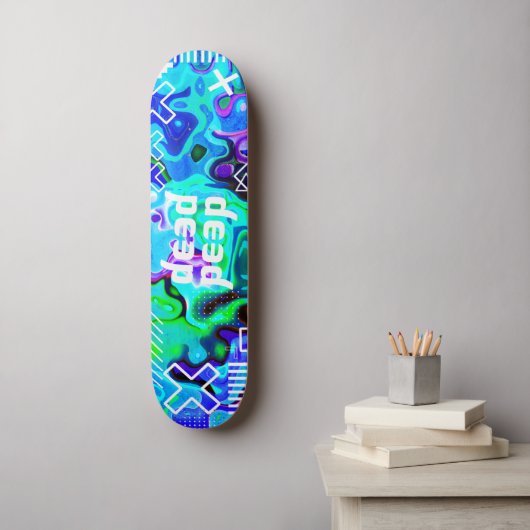 Skate 09 skateboard (Wandkunst)