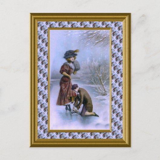 Skate 1920 postkarte (Vorderseite)