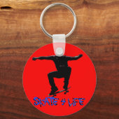 SKATE 4 LIFE SCHLÜSSELANHÄNGER (Vorderseite)
