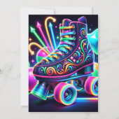 Skate Birthday Party Einladung (Rückseite)