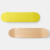 Skate-Board Gelber Glitzer Skateboard (Horizontal)