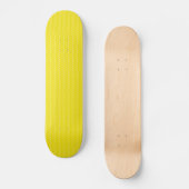 Skate-Board Gelber Glitzer Skateboard (Vorderseite)