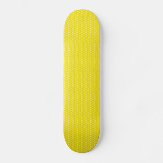 Skate-Board Gelber Glitzer Skateboard (Vorderseite)