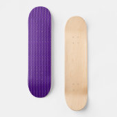 Skate Board Lila Glitzer Skateboard (Vorderseite)