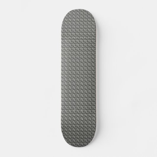 Skate Board Silver Mesh Skateboard (Vorderseite)