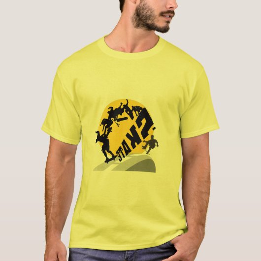 Skate-Board-T - Shirt (Vorderseite)