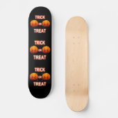 Skate Board Trick oder Treat Pumpkins Skateboard (Vorderseite)