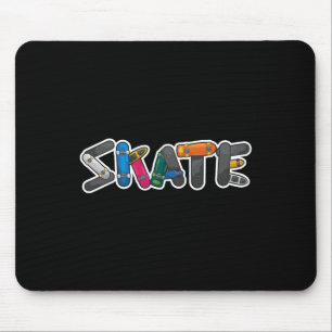 Skate-Boys-Skateboard-Skateboarding-Geschenk-Junge Mousepad
