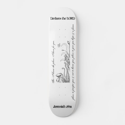 Skate-Brett - Jeremias Skateboard (Vorderseite)