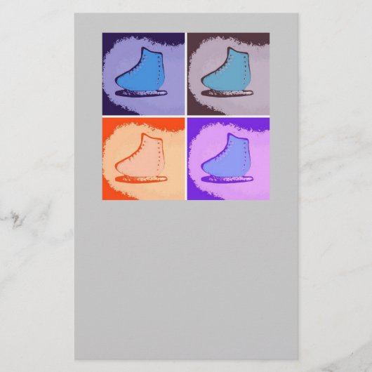 Skate Briefpapier (Vorderseite)