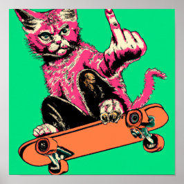 Skate Cat 01 - Dreh es! Poster