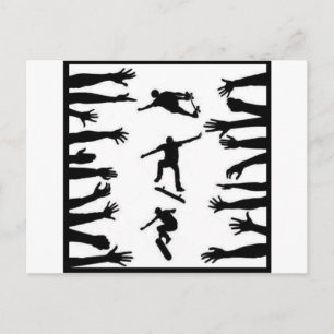 Skate Crowd Postkarte