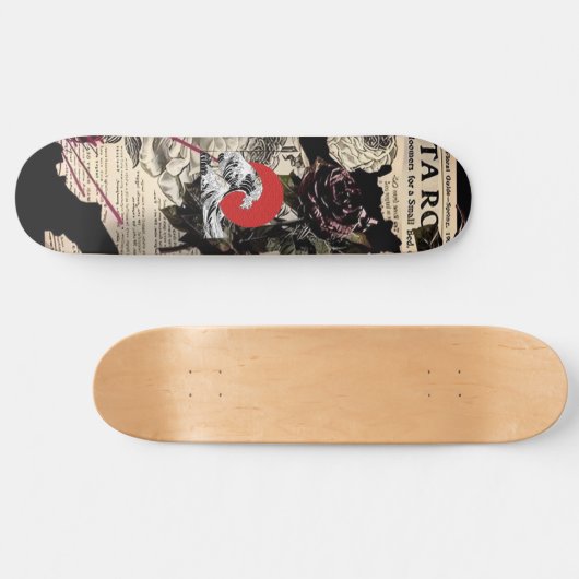 skate decorado com melhor estilo ;) skateboard (Horizontal)