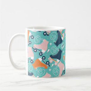 Skate der Retro-Roller: Vintage Kassette Kaffeetasse
