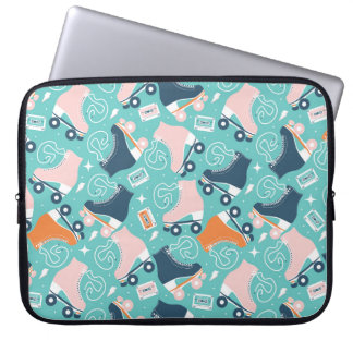 Skate der Retro-Roller: Vintage Kassette Laptopschutzhülle