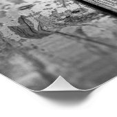 Skate der Retrowalze Poster (Ecke)