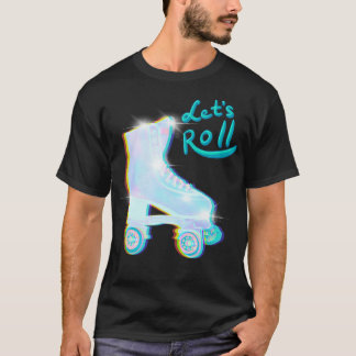 Skate der Roll Impala-Holografen Letx27s T-Shirt