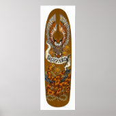 Skate der Werft "Tod von oben" Poster (Vorne)