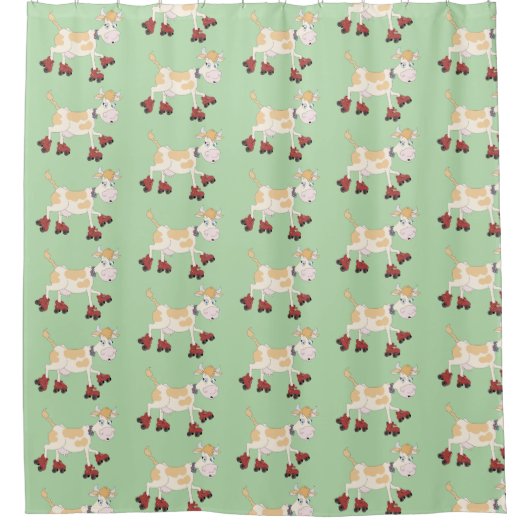 Skate Duschvorhang (Vorderseite)