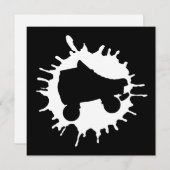 Skate Einladung (Vorne/Hinten)